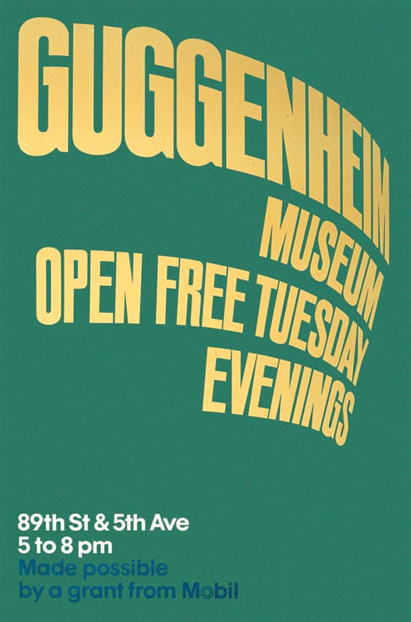 Guggenheim Museum Poster
